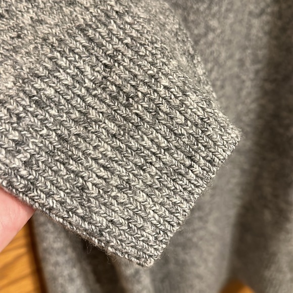 Women's Charcoal Gray, Soft V-Neck Tunic Sweater - A New Day™ with ribbi… - Picture 10 of 12